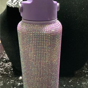 NWOT 40oz Source Unknown Purple Rhinestone Mug